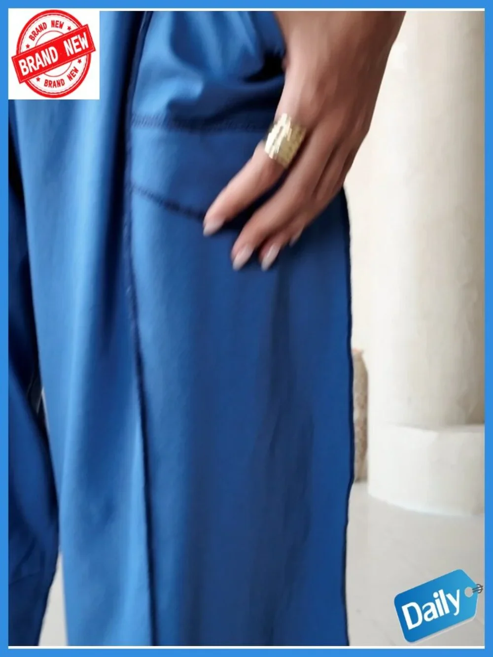 Women's 2 Piece Lounge Set Cotton Spandex Short Sleeve Top Wide Leg Pants